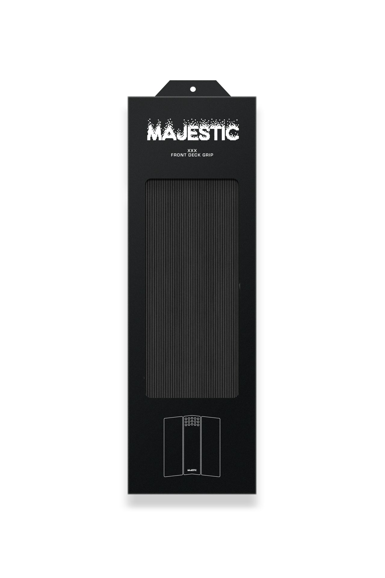 XXX FRONT DECK GRIP BLACK